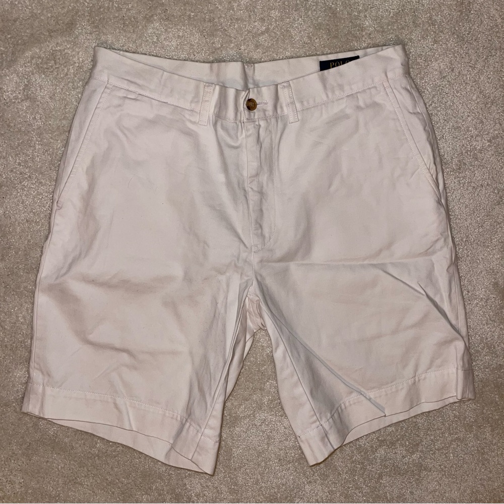 White Polo Ralph Lauren Shorts